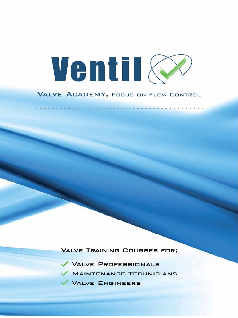 Ventil Valve Academy Training Overview | PDF