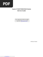 Acer aspire 5740 manual free download