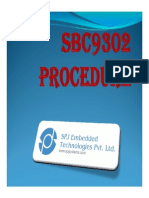SBC9302 Procedure