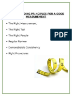 NPL Six Guiding Principles For A Good Measurement