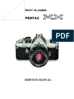 Pentax MX Repair Manual