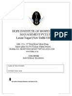 Hope Institute of Hospitality Management PVT - LTD Laxmi Nagar (New Delhi-110092)