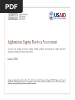 AFS - Afghanistan Capital Markets Assessment