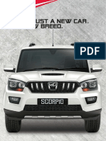 Mahindra Scorpio Brochure