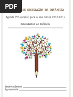 Agenda Bloguefólio - Registos de Educação de Infância 2015-16