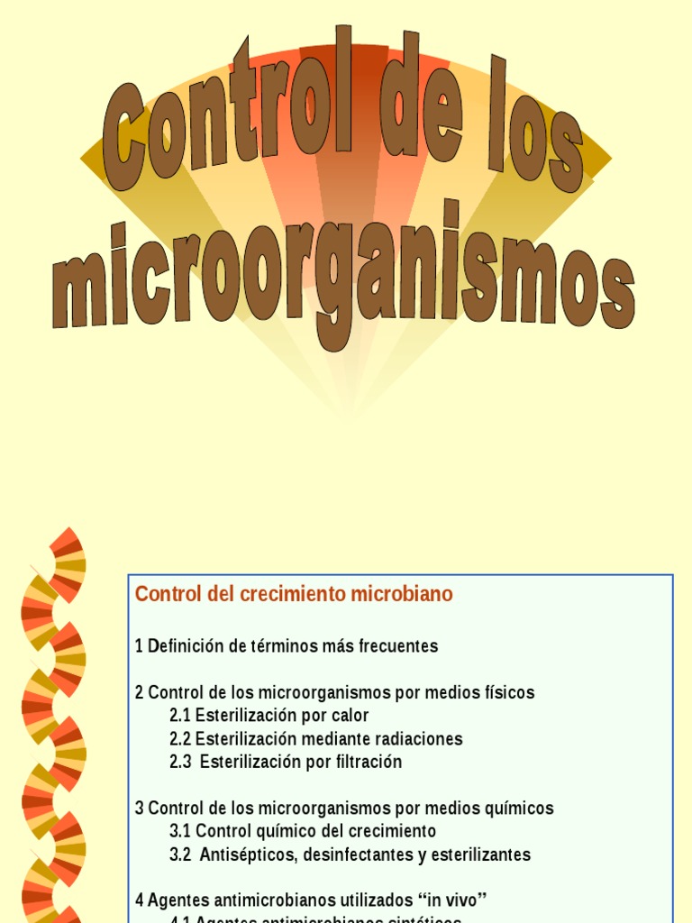 Control de Microorganismos: Métodos y Agentes | PDF | Esterilización ...