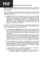 Discurso de Agradecimiento y Brindis Del Padrino
