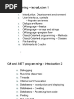 C# Programming