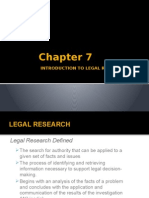 Report. Introduction To Legal Research Process