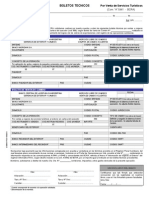 Boletos Técnicos - Por Venta de Servicios Turísticos - Com A 5441 BCRA