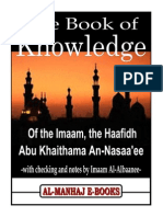 The Book of Knowledge of an Nasaaee Shaykh Al Albanee