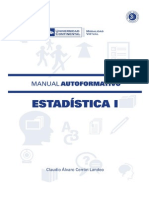 ESTADISTICA I - Claudio Álvaro Cerrón Landeo