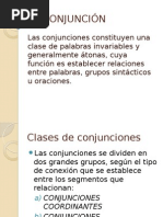 Conjunciones