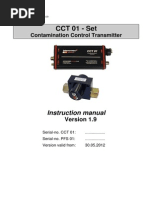 Instruction Manual - Eaton Internormen CCT 01 Set - Contamination Control Transmitter, e, 1.9 (Data Manager 2) (1)