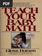 Download Teach Your Baby Math - Glenn Domanpdf by GabePGabeP SN272865207 doc pdf