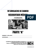 Simulacro Examen de Residentado Medico 2015