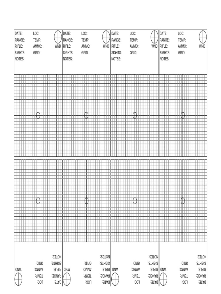 Shooting Log Template for Records | PDF