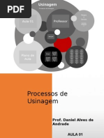 Usinagem Prof Daniel - Aula 01