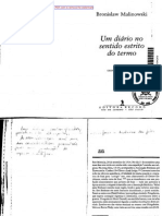 Malinowski Umdiario no sentido estrito do termo