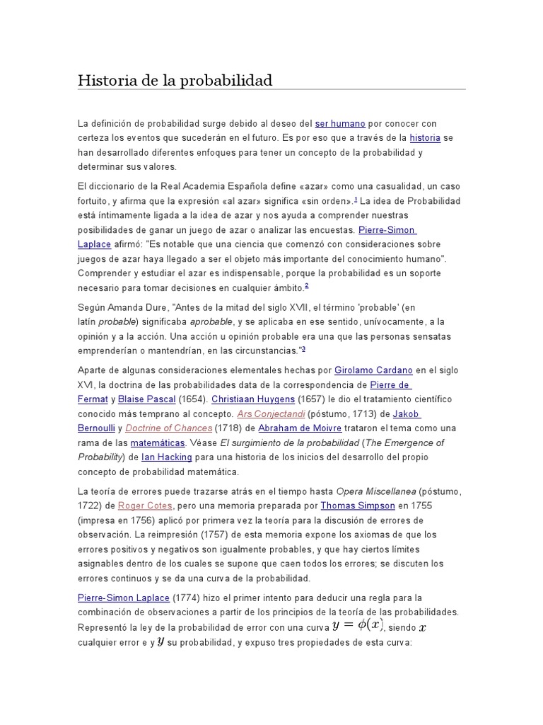 Historia de La Probabilidad Probabilidad Movimientos filosóficos