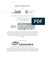 Motores de Bases de Datos