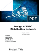 Design of LVDC Distribution Network Lab Trainer