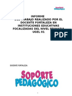 Informe de Docente Fortaleza