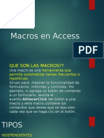 Macros en Access