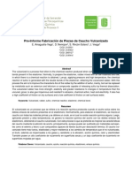 Pre-Informe FabricaciÃ N de Piezas de Caucho Vulcanizado