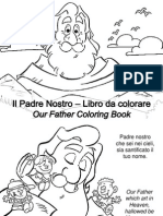 Il Padre Nostro Libro Da Colorare - Our Father Coloring Book