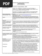 Roteiro Para Analise Critica de Testes FINAL