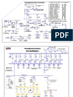 Diagrama Unifilar Lineas 115 KV y Subestaciones Barinas