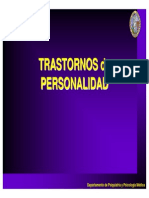 Trastornos de Personalidad