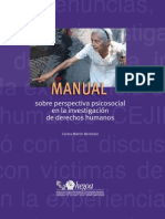 2.PerspectivaPsicosocialenlaInve stigacióndeDH - Veristain.2010 PDF