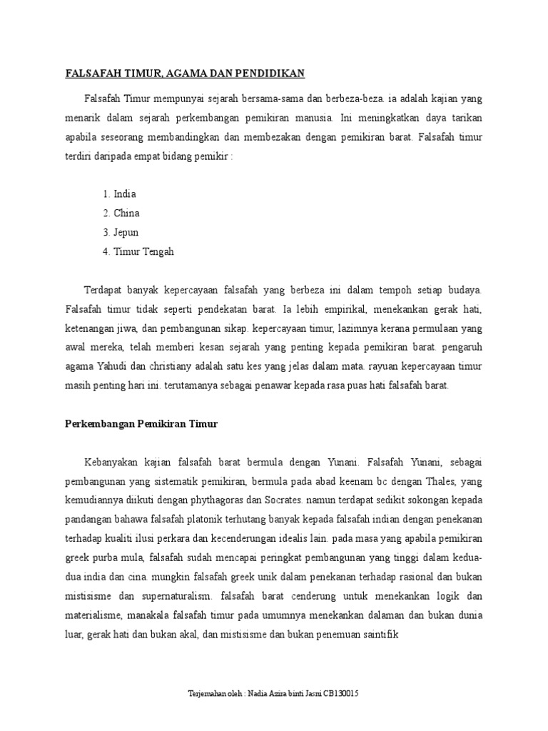 Falsafah Pendidikan Pdf