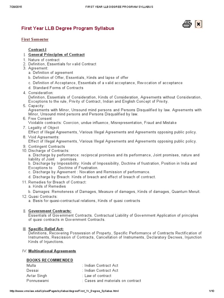 first-year-llb-degree-program-syllabus-tort-law-of-agency