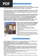 As parcerias entre cidades e mundo rural (11.º)