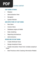 SAP S4 HANA Online Training