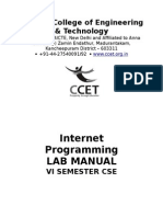 Internet Programming