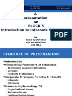 Presentation On Block 5 (E-Commerce) - 2nd Assignment
