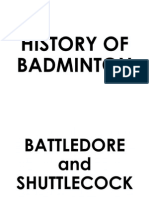Badminton Report