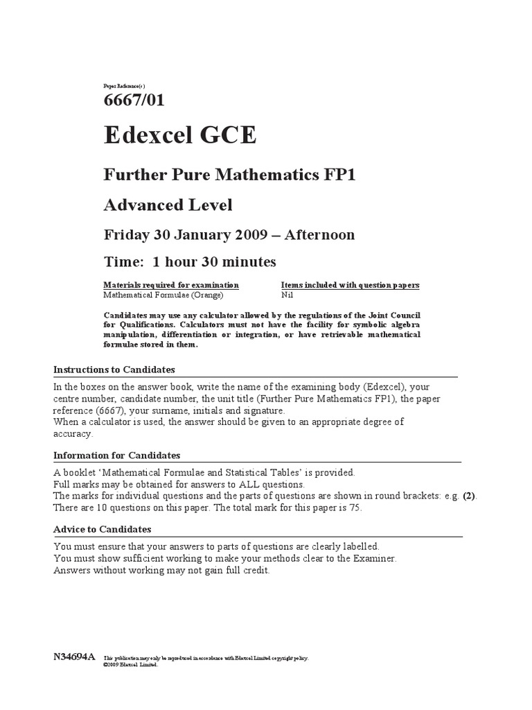 FP1 All Question Papers CONDENSED | PDF | Test (Assessment) | Equations