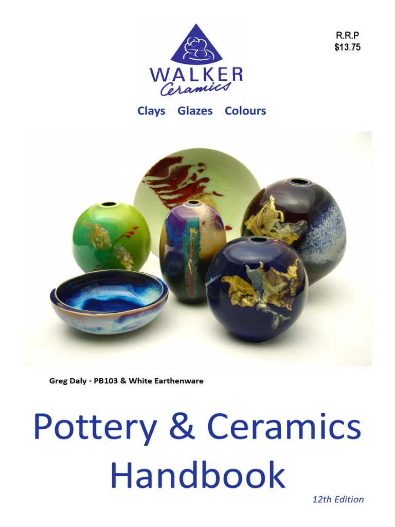Guide to Walker Ceramics Stoneware Clay Pottery Ceramic Underglaze