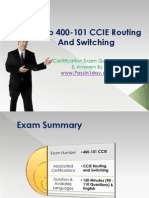 Cisco 400-101 CCIE Routing and Switching Exam Questions Answers Set Complete