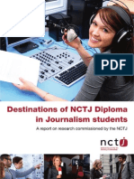 NCTJ Destinations Diploma Report