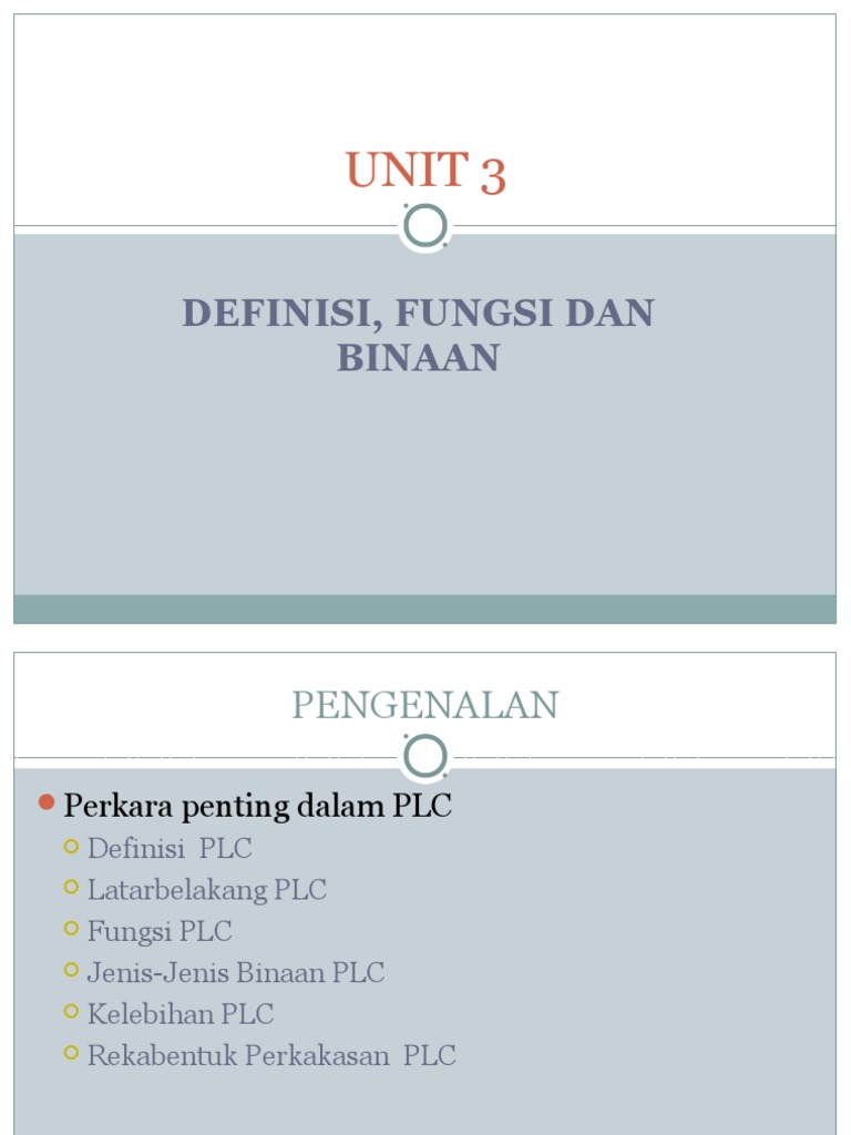 PLC Unit 3 | PDF