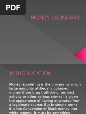 Money Laundary Money Laundering Economies
