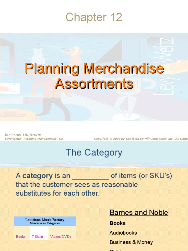 Planning Merchandise Assortments PDF Retail Inventory