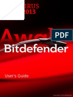 Bitdefender AV 2013 UserGuide en