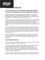 Causing a Bottleneck ИАТА